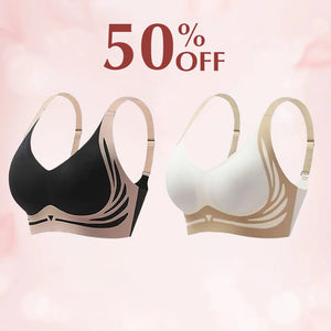 🎁Výprodej posledního dne - LushFitting - Bezešvá push Up podprsenka