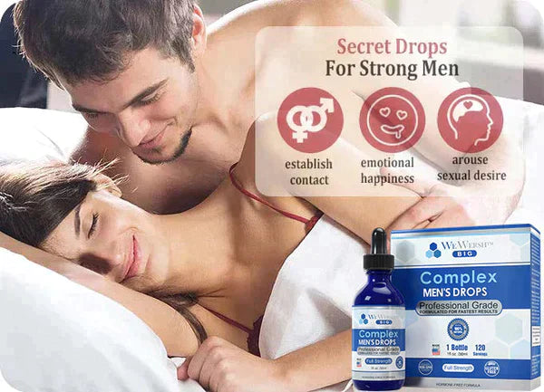 🎁Wewersh® Complex Drops for Men💥Super silná verze💥
