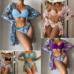 Načíst obrázek do prohlížeče Galerie, 【Třídílná sada】👙 Nová sada plavek s potiskem pro ženy
