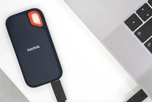 Vysokokapacitní přenosný pevný disk SanDisk E61 SSD 20T pro počítače a mobilní telefony