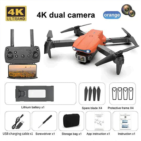 🔥JOY 2024🔥Nový dron se dvěma kamerami 6K UHD