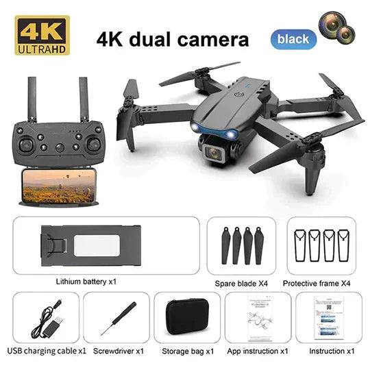 🔥JOY 2024🔥Nový dron se dvěma kamerami 6K UHD
