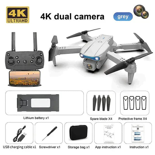 🔥JOY 2024🔥Nový dron se dvěma kamerami 6K UHD