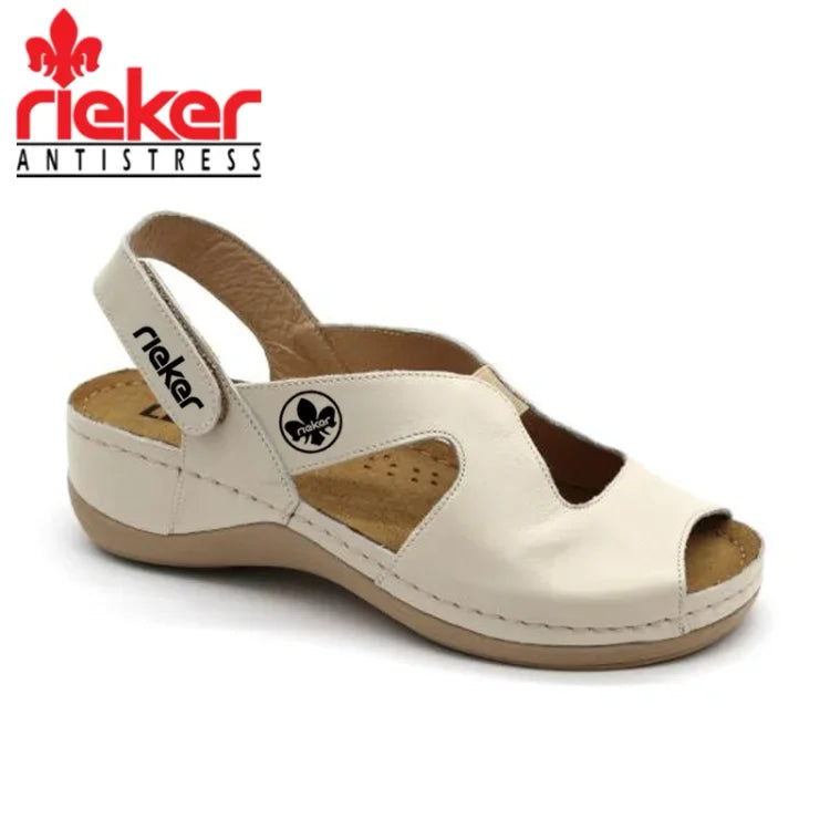 Dámské kožené ležérní sandály RIEKER®