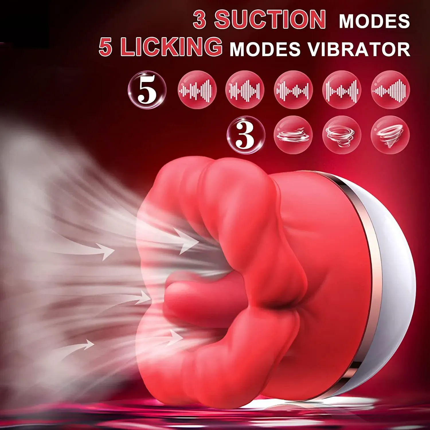 😍2023 Akce Nový produkt - Rose Kiss 🎁 Jemný, ale stimulující