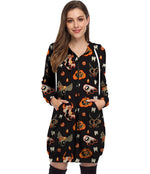 Načíst obrázek do prohlížeče Galerie, Kabát s halloweenským potiskem 2022
