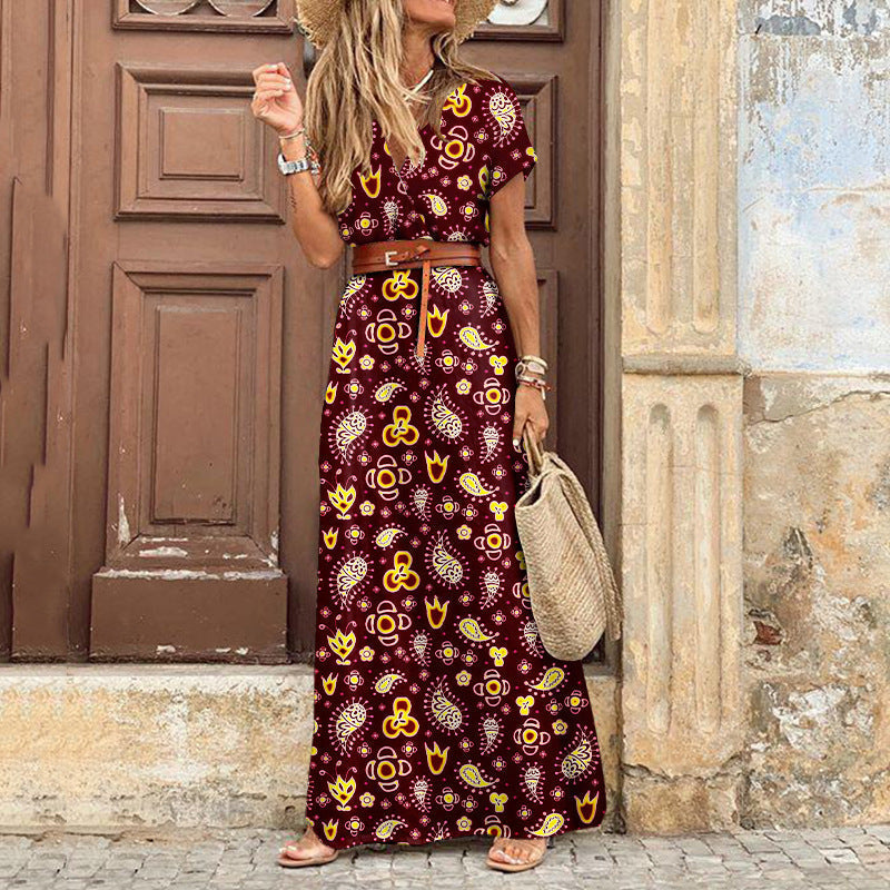 vintage boho šaty
