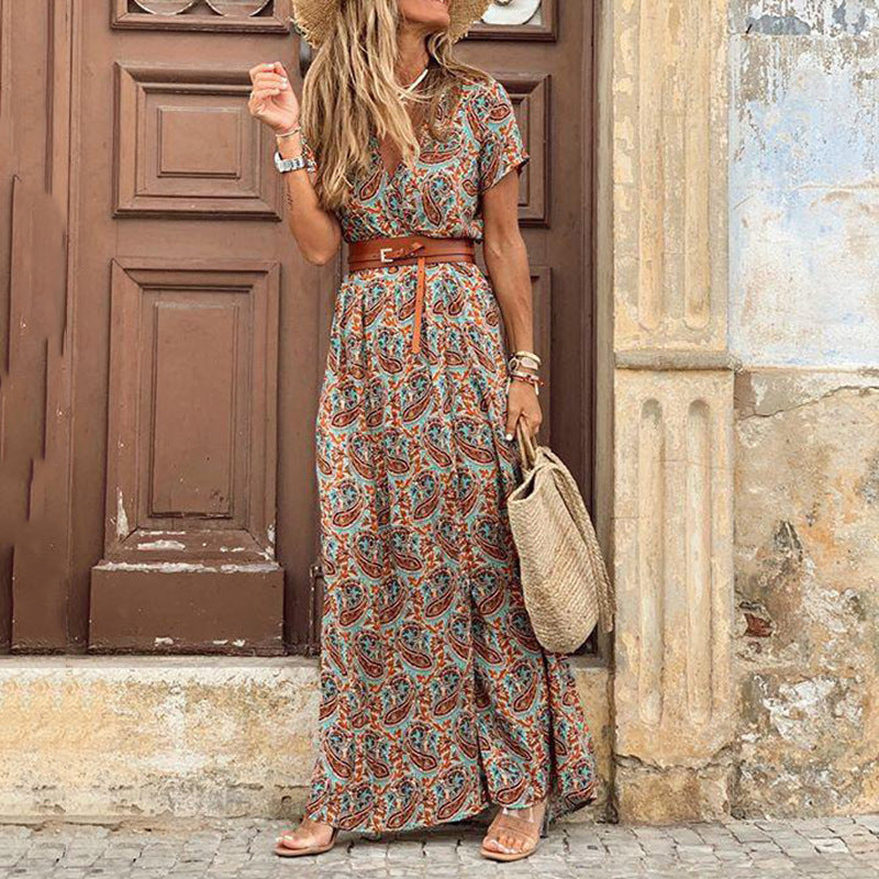 vintage boho šaty