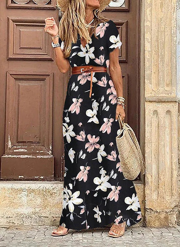 vintage boho šaty
