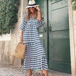 Načíst obrázek do prohlížeče Galerie, Zelené Maxi šaty Bohemian Beauty
